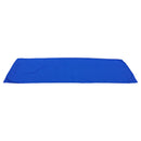 Blue Non-slip Yoga Towel Mat Eco-friendly Large Blanket And Mesh Carry Bag