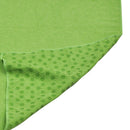 Green Non-slip Yoga Towel Mat Eco-friendly Large Blanket And Mesh Carry Bag