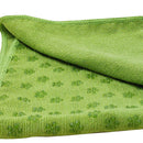 Green Non-slip Yoga Towel Mat Eco-friendly Large Blanket And Mesh Carry Bag