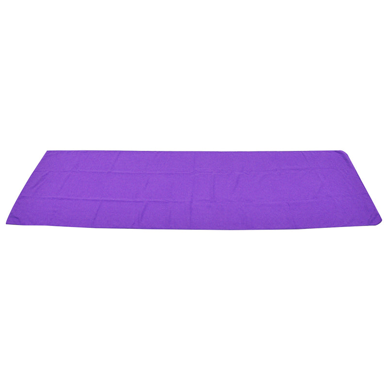 Purple Non-slip Yoga Towel Mat Eco-friendly Large Blanket And Mesh Carry Bag