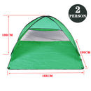 Easy Pop Up Portable Beach Canopy Sun Shade Shelter Outdoor Camping Fishing Tent