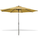 Mountview Outdoor Patio Aluminum Tiltable Solar Umbrella Beach Sun Shade Shelter