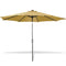 Mountview Outdoor Patio Aluminum Tiltable Solar Umbrella Beach Sun Shade Shelter